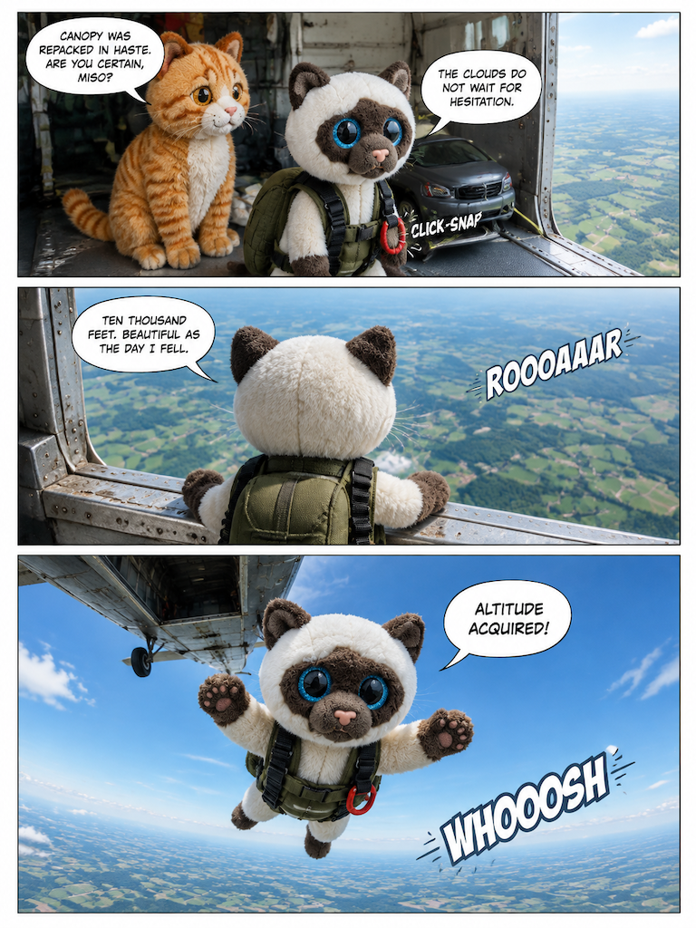 Miso's Second Plunge (page 2 of 4)