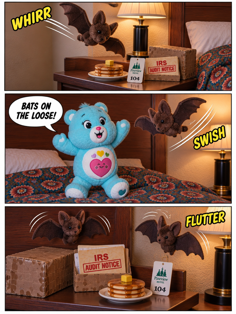 Bats on the Loose in Room 104 (page 2 of 4)
