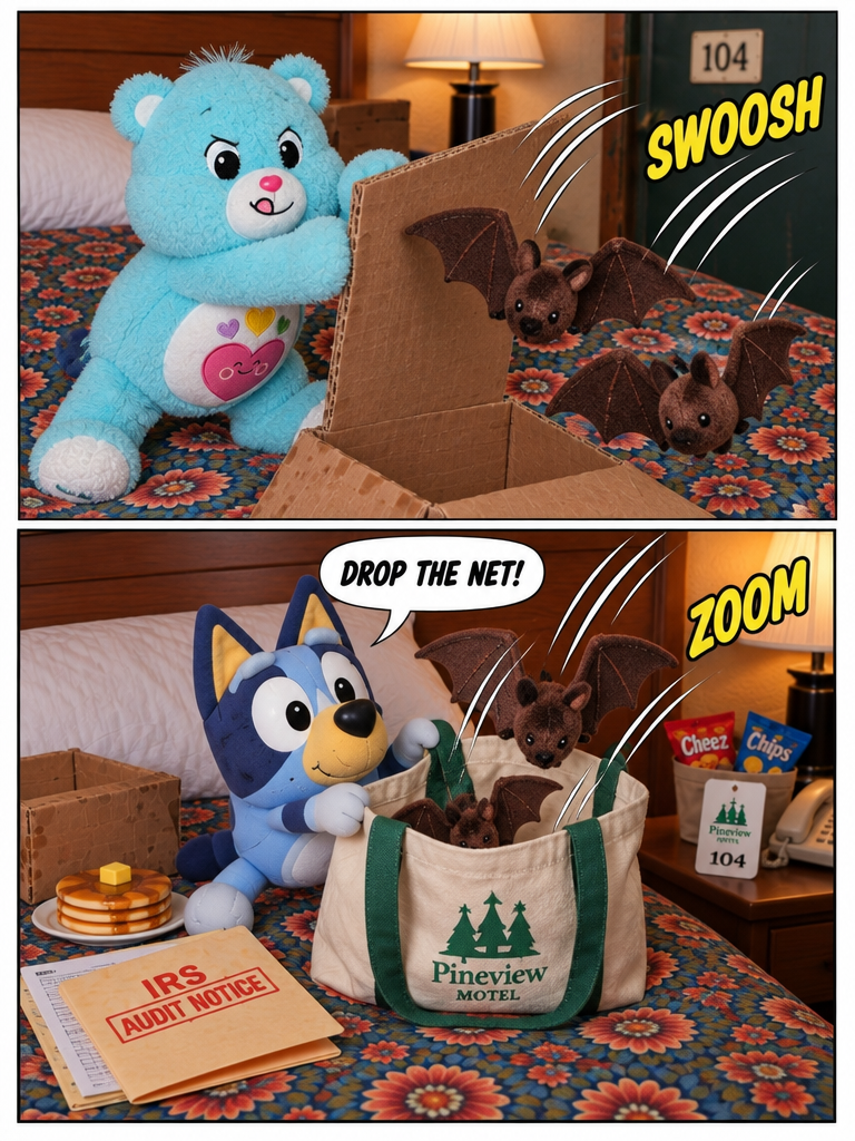 Bats on the Loose in Room 104 (page 3 of 4)