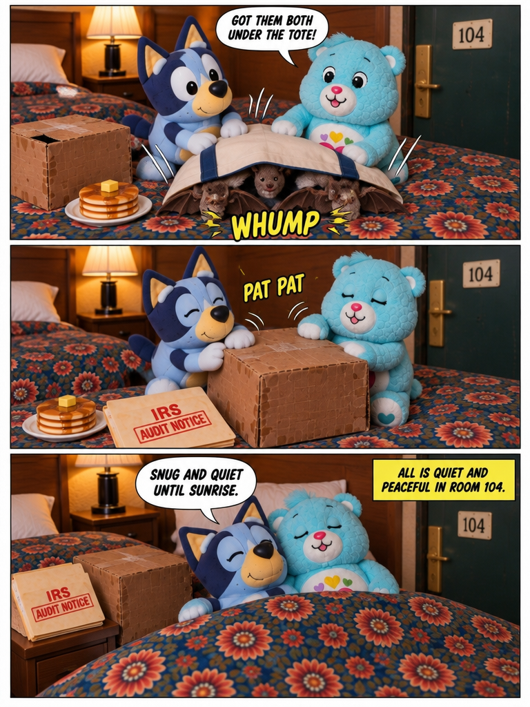 Bats on the Loose in Room 104 (page 4 of 4)