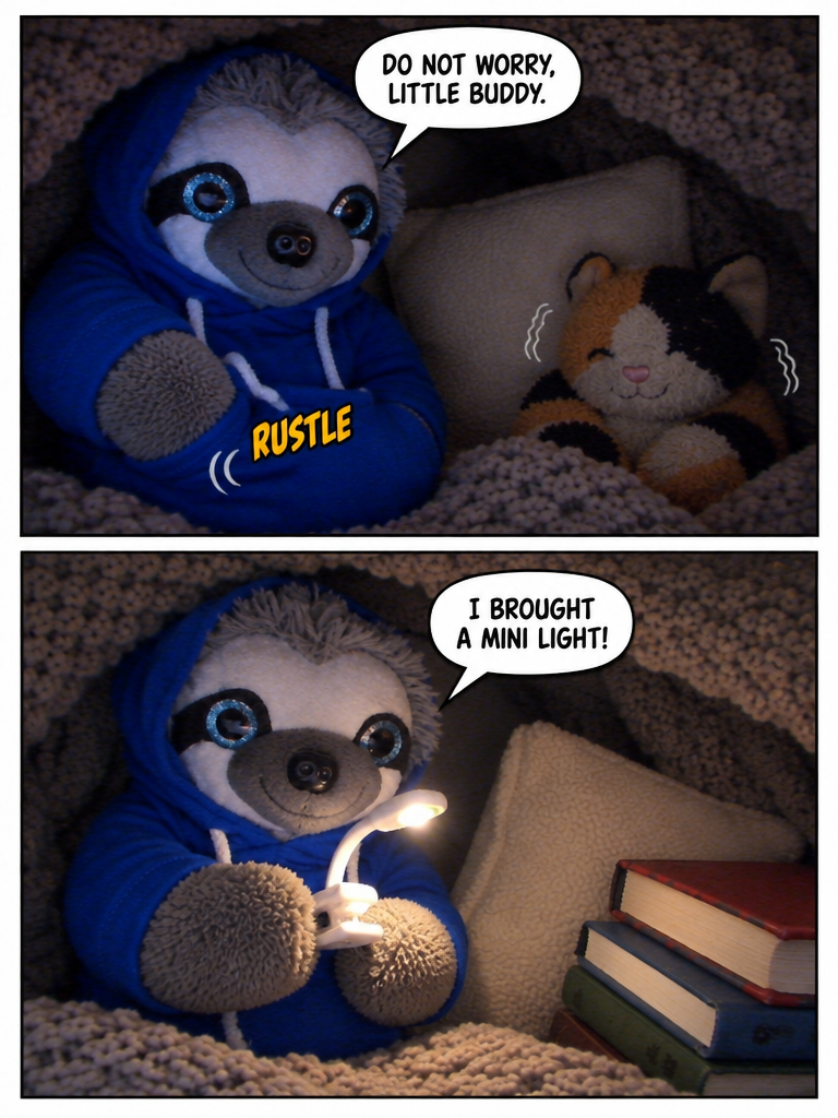 Lantern Glow in the Blanket Fort (page 2 of 4)