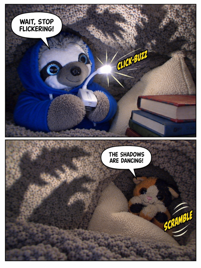 Lantern Glow in the Blanket Fort (page 3 of 4)