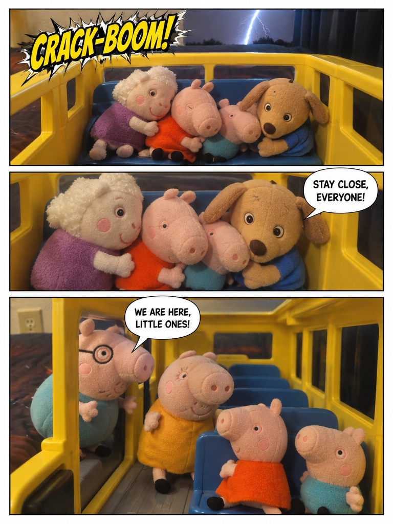 Thunderstorm Rescue on the School Bus (page 3 of 4)