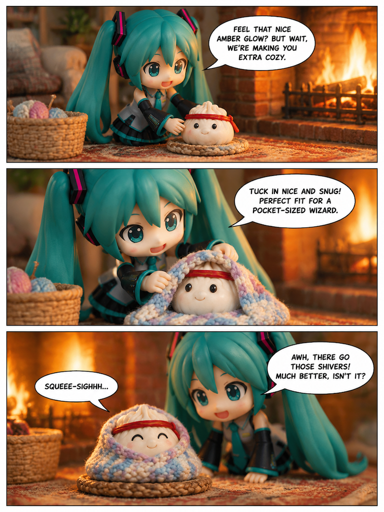 Fireside Warmth for a Little Wizard (page 2 of 4)