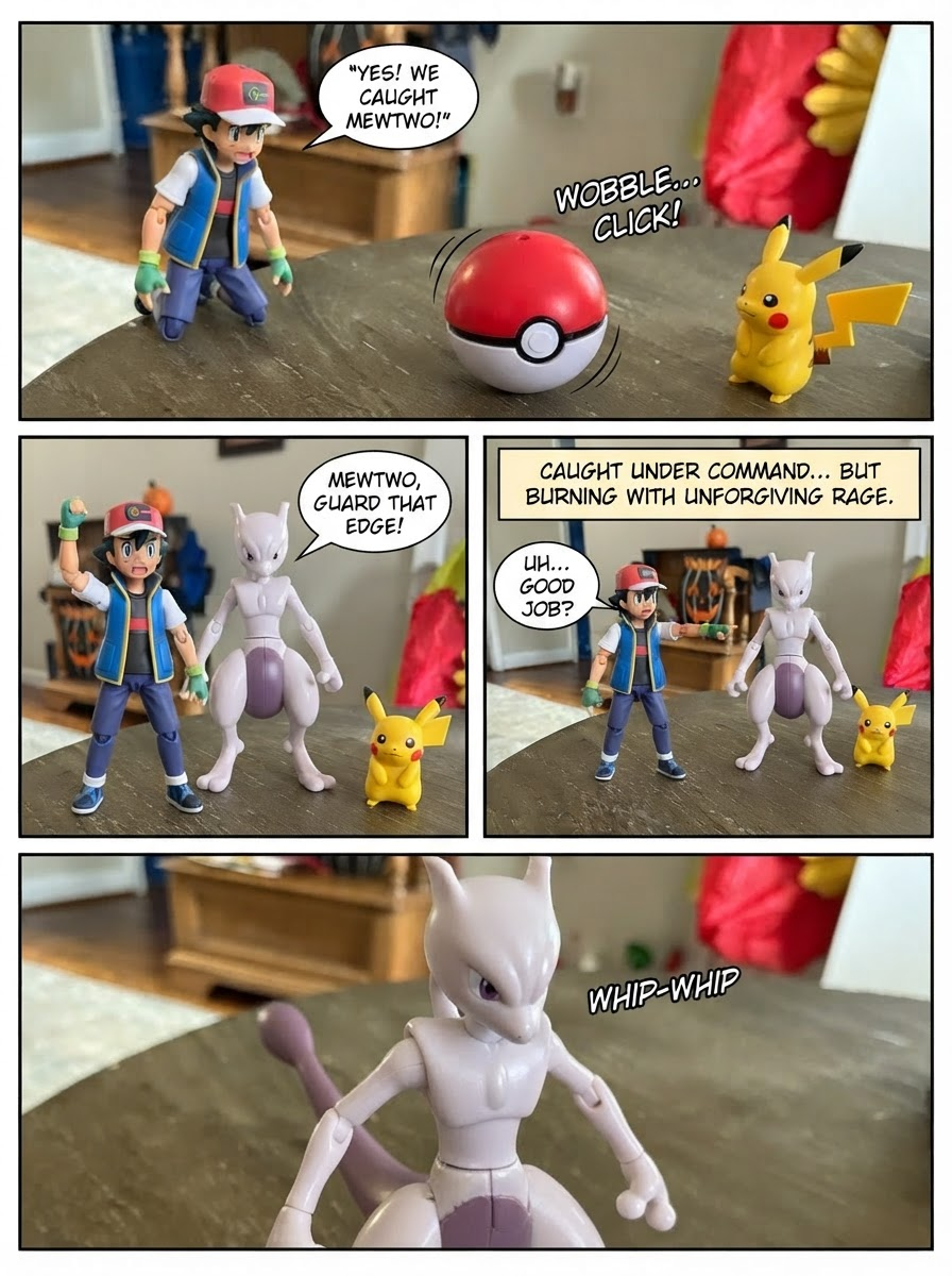 Mewtwo hates being captured (page 4 of 4)