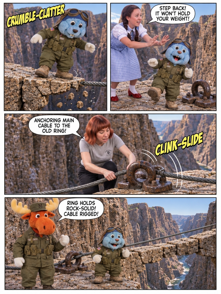 Crossing the Crumbling Span (page 2 of 4)