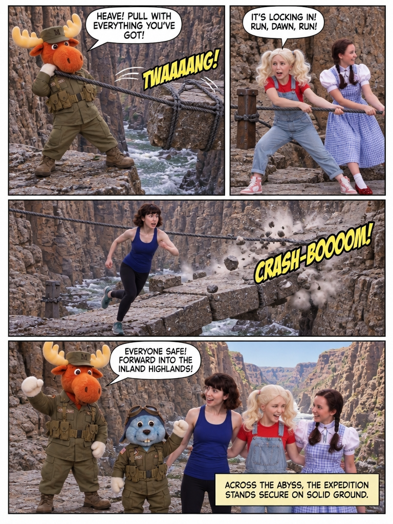 Crossing the Crumbling Span (page 4 of 4)