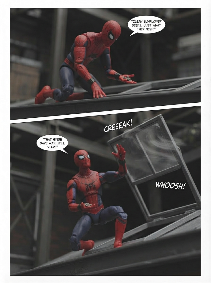Spider-Man-  Midnight Provision in the Rafters - part 11 (page 3 of 4)
