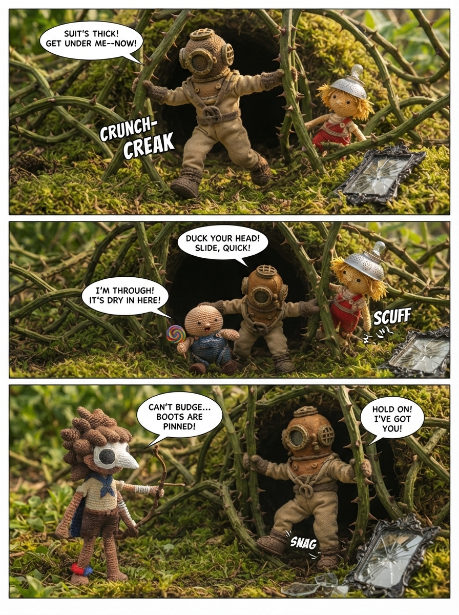 Run! run inside those vines!! episode 5 (page 2 of 4)
