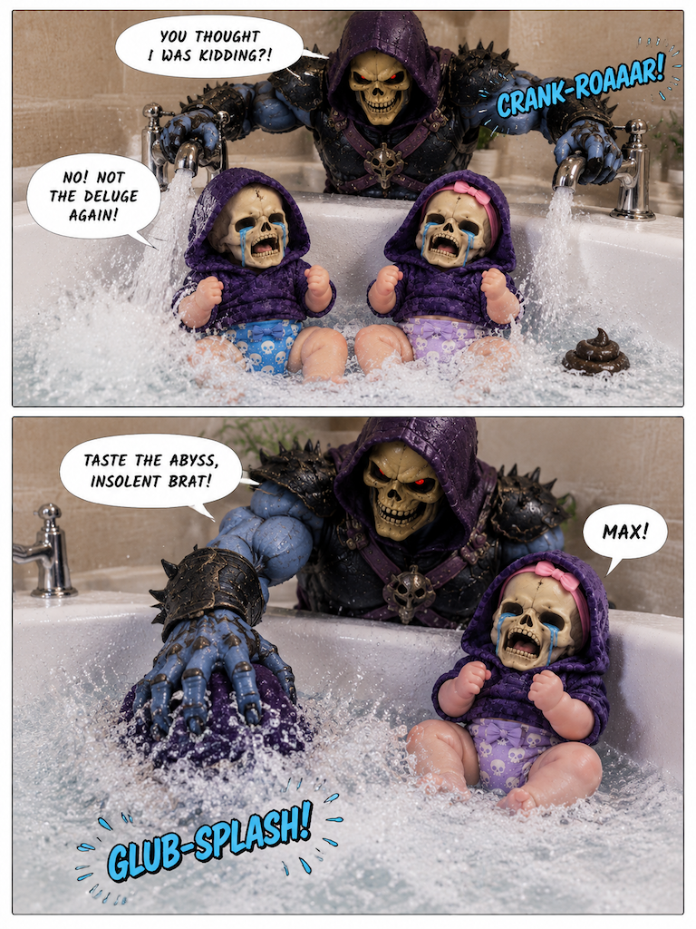 Bathtime Tyranny (page 9 of 28)