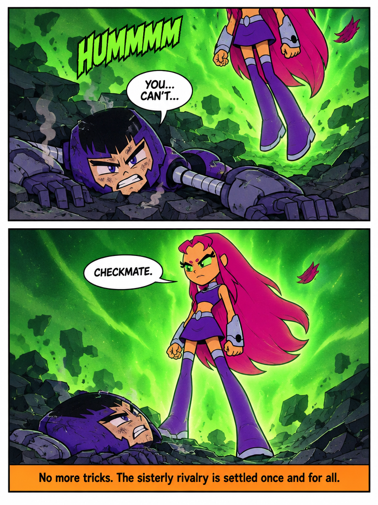 BLACKFIRE VS.  STARFIRE (page 4 of 4)