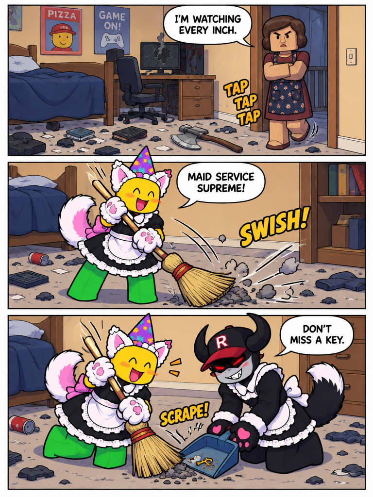 Maid Duty Duo (page 2 of 4)