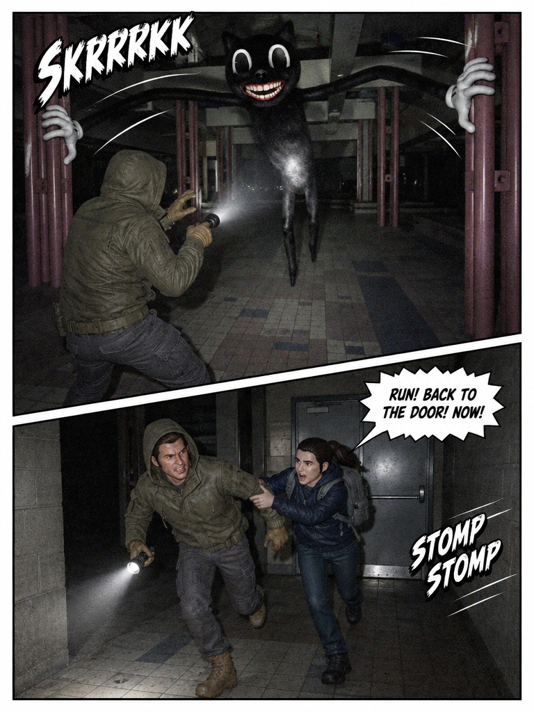 Encounter in the Dark Mall (page 3 of 4)