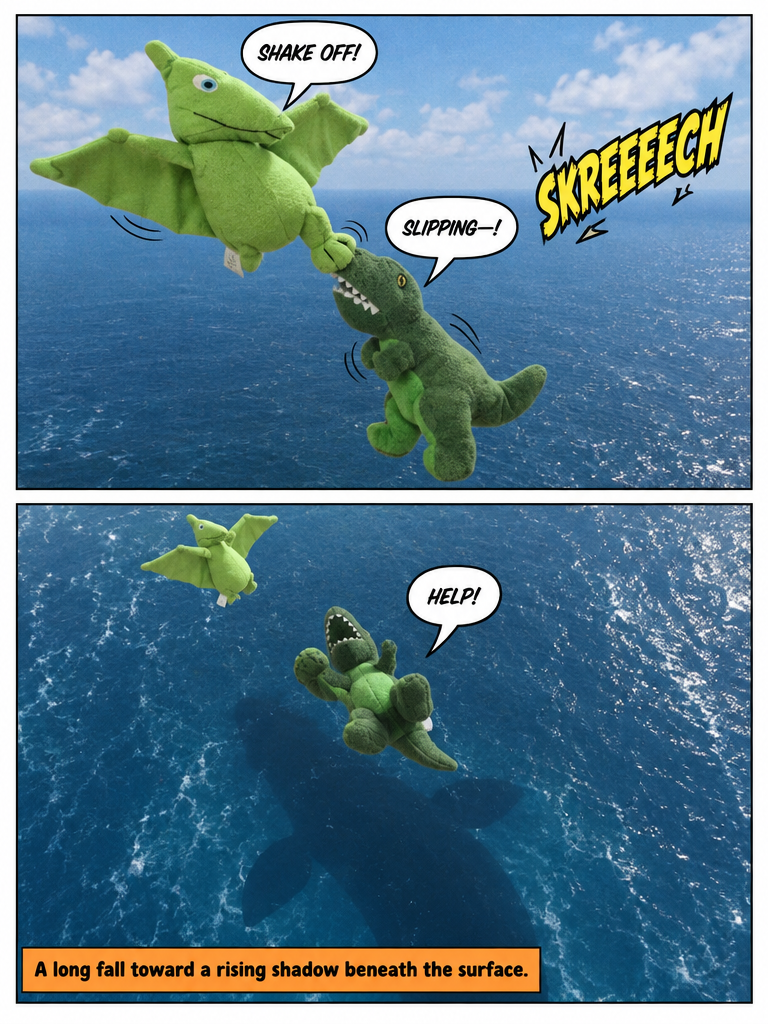 Flight and Plunge of the Plush Rex (page 3 of 4)