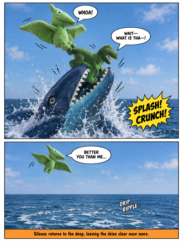 Flight and Plunge of the Plush Rex (page 4 of 4)