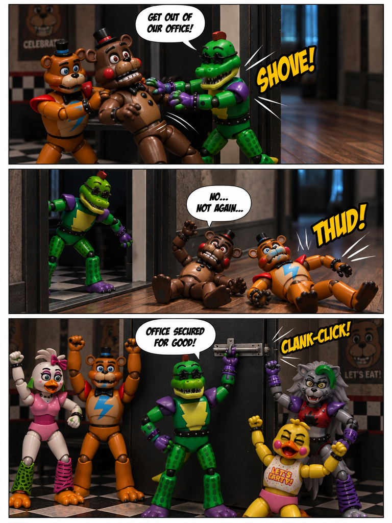 Night Shift Clash (page 4 of 4)