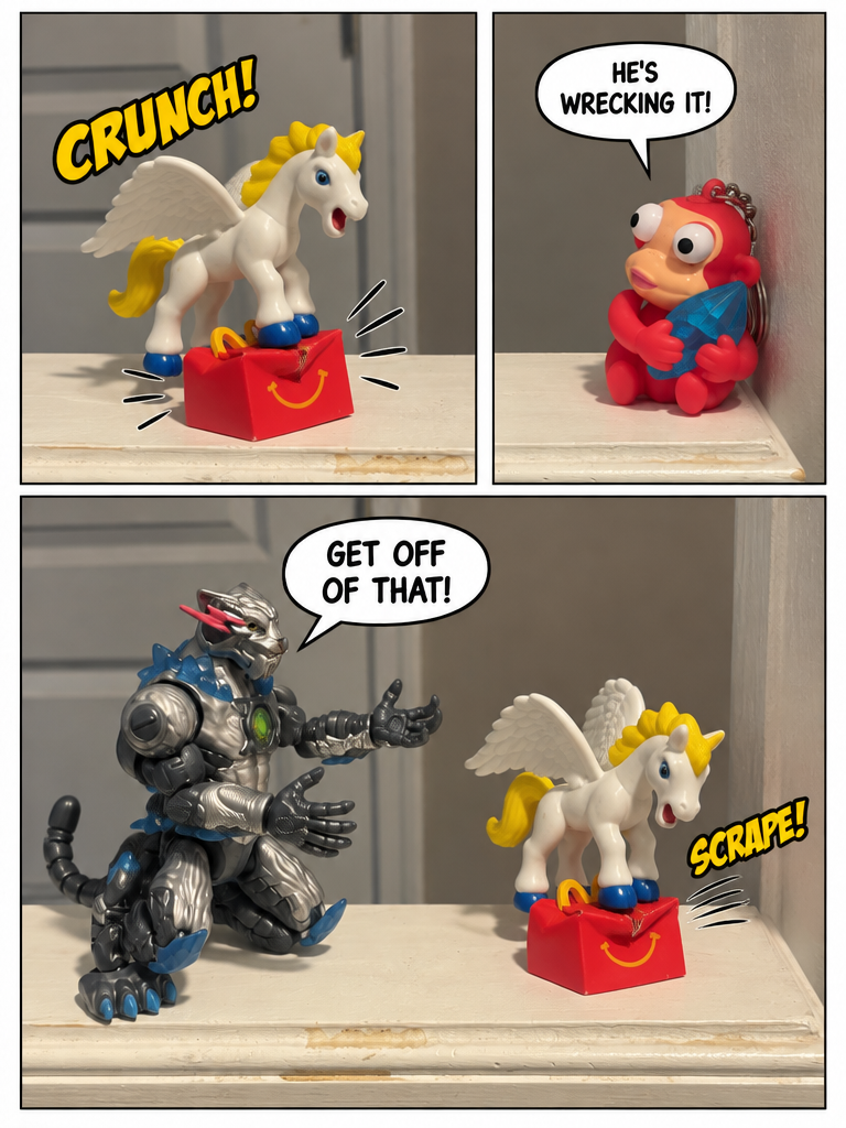 Winged Intruder on the Ledge (page 2 of 4)