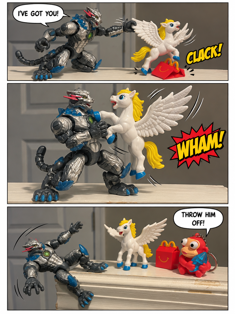 Winged Intruder on the Ledge (page 3 of 4)