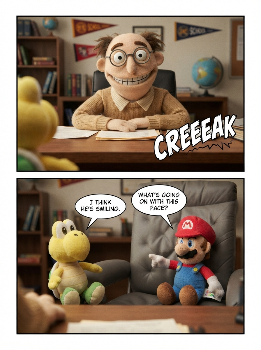 Busted in Mr. Derp's Office (page 2 of 4)