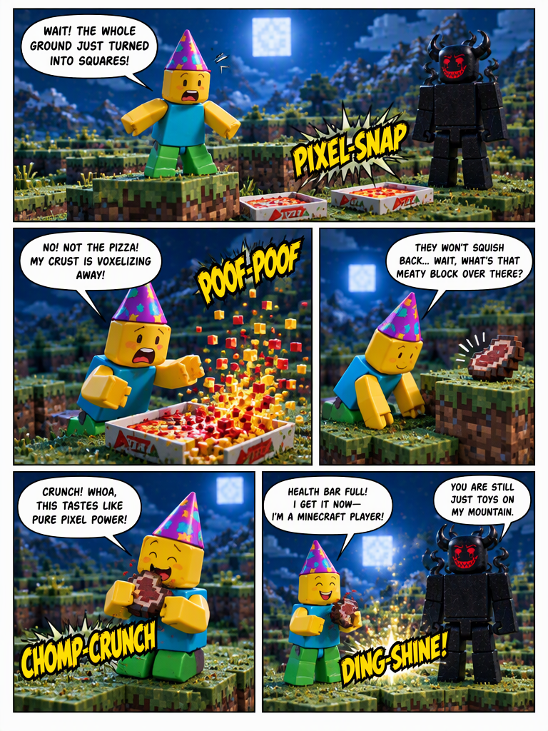 Blocky Invasion Over the Meadow (page 5 of 12)