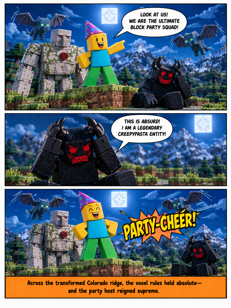 Blocky Invasion Over the Meadow (page 8 of 12)