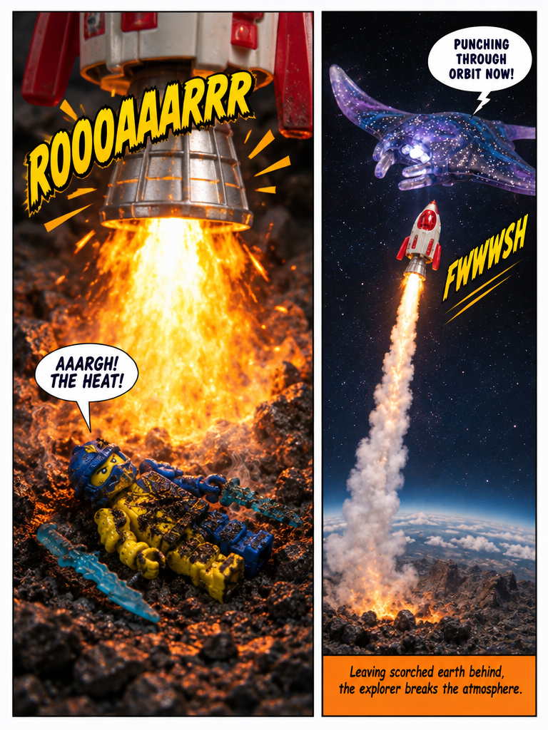 The Cosmic Departure of Adventure Man (page 3 of 4)