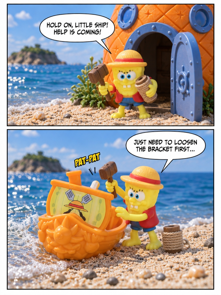 Securing the Spatula Sail (page 2 of 4)