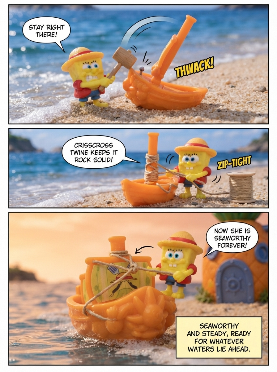 Securing the Spatula Sail (page 4 of 4)