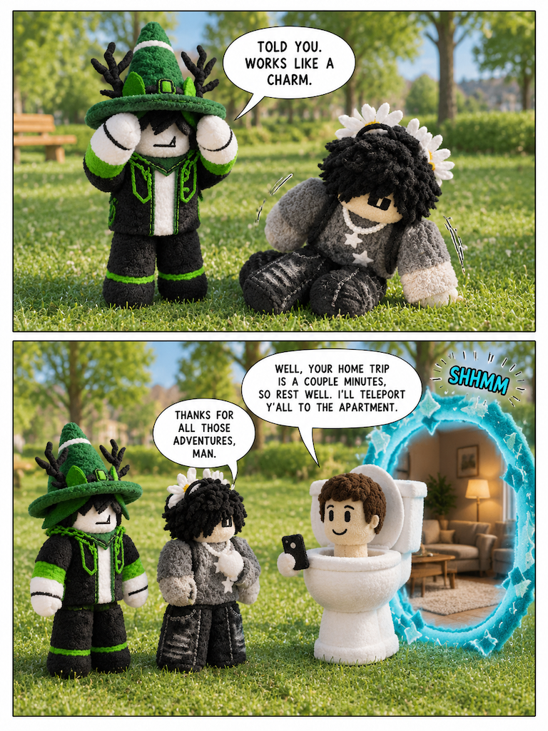 Through the Door and Home (page 3 of 4)