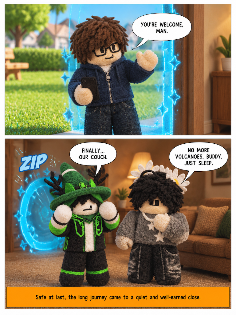 Through the Door and Home (page 4 of 4)