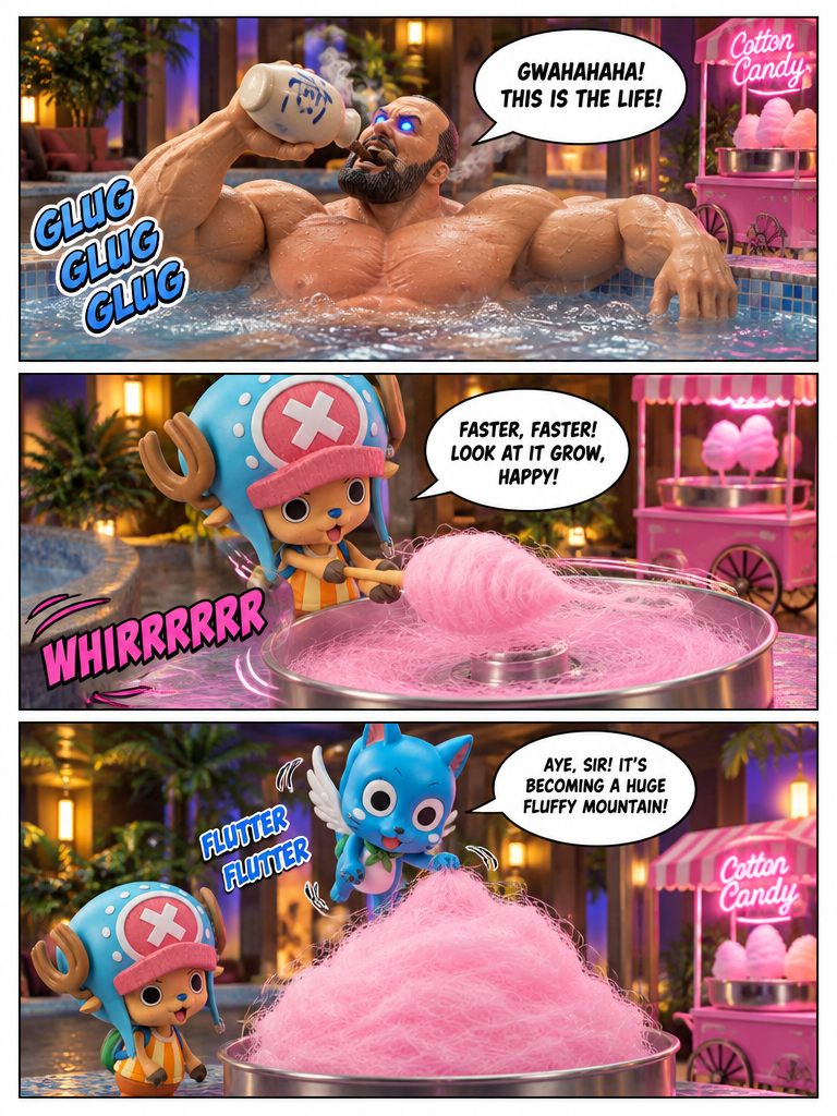 One piece Sanctuary of Steam and Sugar (page 3 of 4)