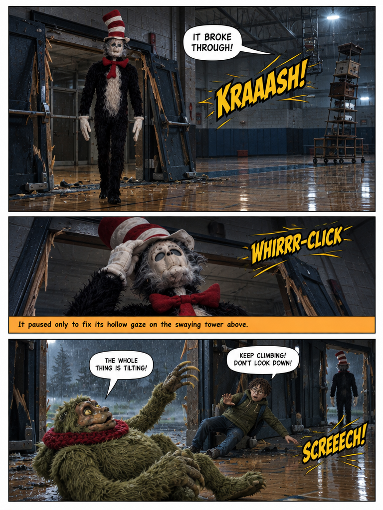 Trapped in the Timber Gymnasium (page 2 of 4)