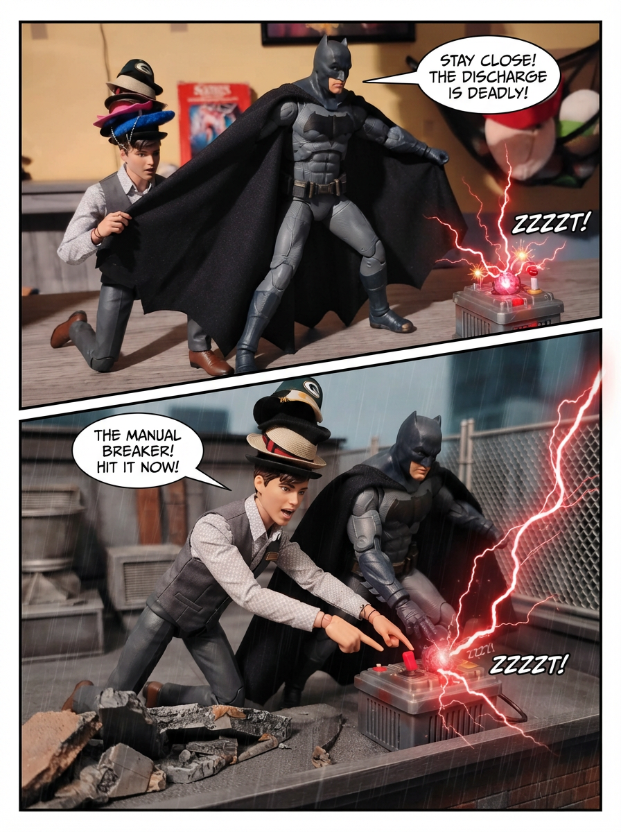 mr hat meets batman and saves the universe (page 3 of 4)