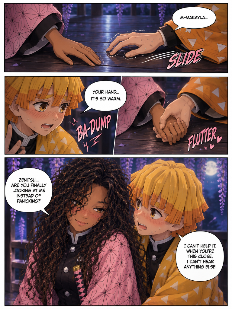Stolen Glances by the Wisteria Garden (page 2 of 4)
