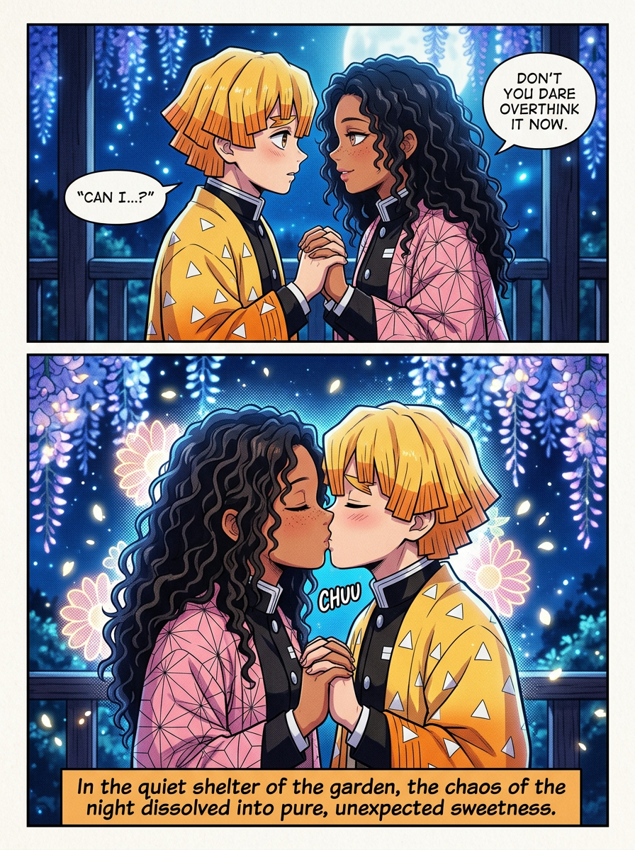 Stolen Glances by the Wisteria Garden (page 3 of 4)