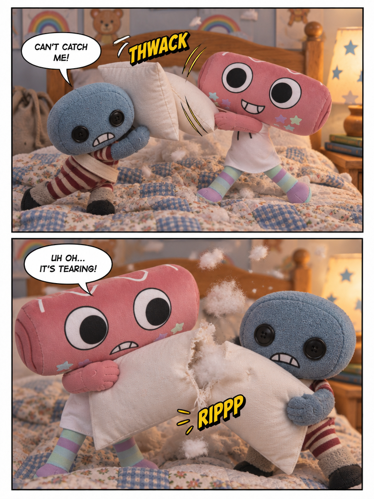 The Bedtime Pillow Clash (page 3 of 4)