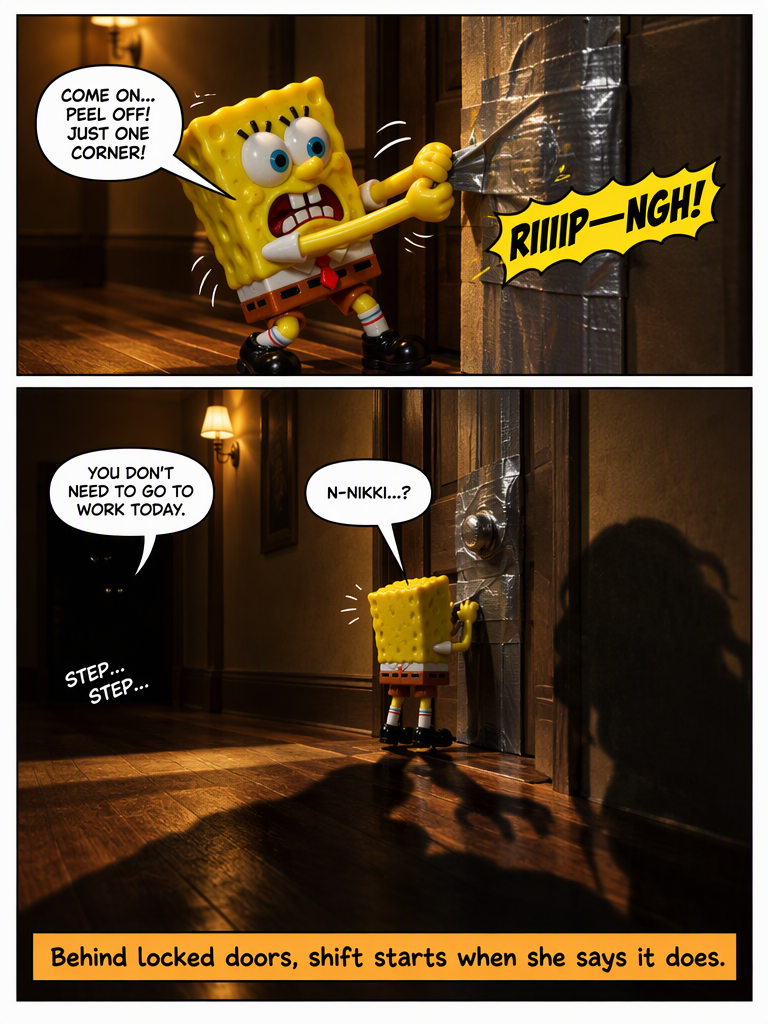SpongeBob x Obsession: Sticky Situation (page 4 of 4)