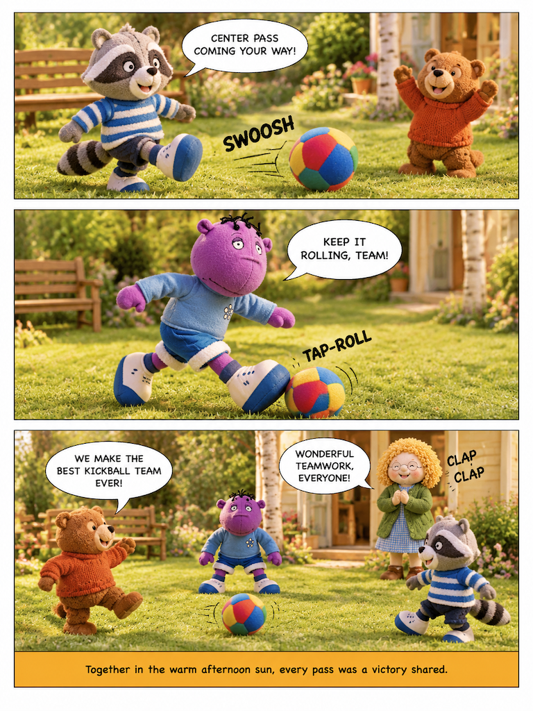 Kickball on the Preschool Yard (page 4 of 4)