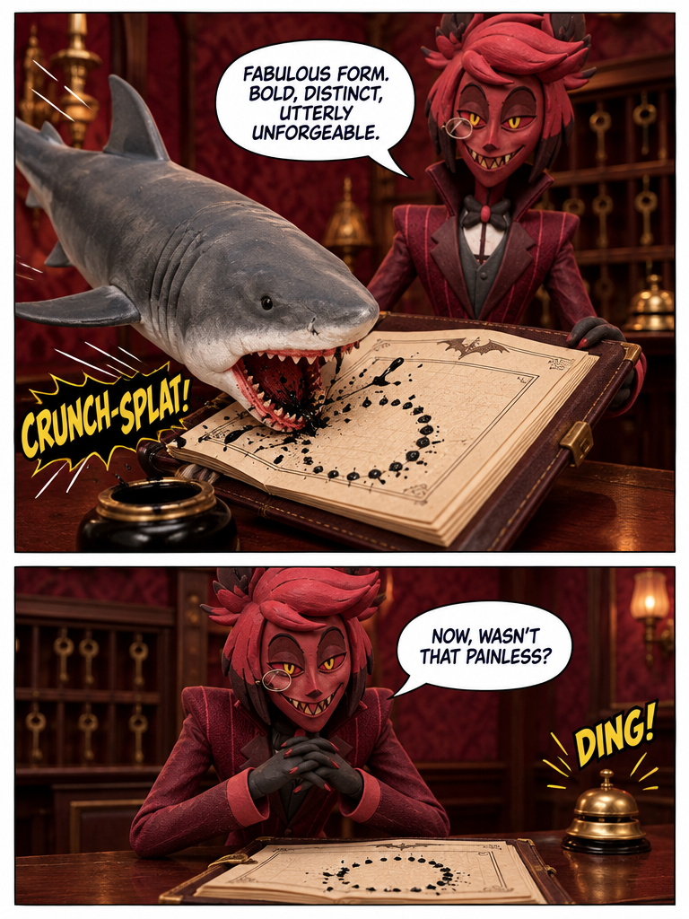 A Shark at the Check-In Desk (page 3 of 4)