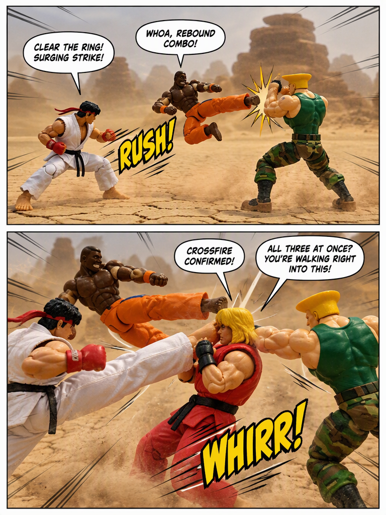 Desert Standoff: Four-Way Clash (page 2 of 4)