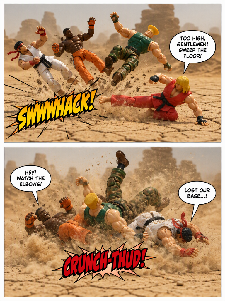 Desert Standoff: Four-Way Clash (page 3 of 4)