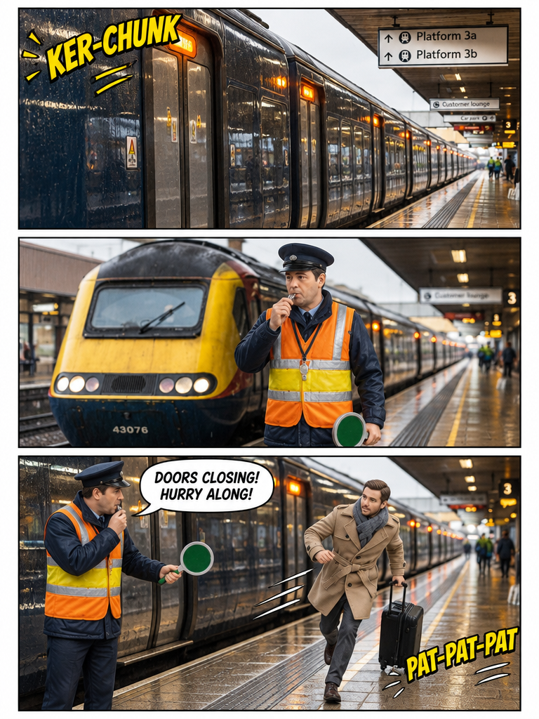 Platform 3 Departure (page 2 of 4)