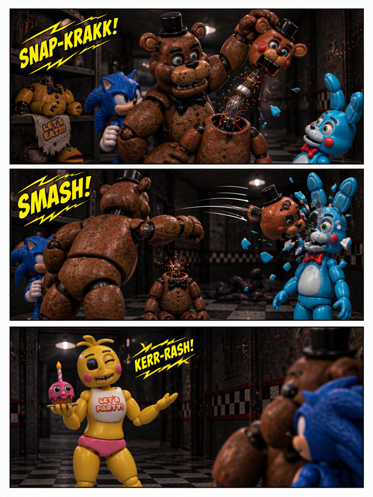 sonic x FNAF final (page 3 of 4)