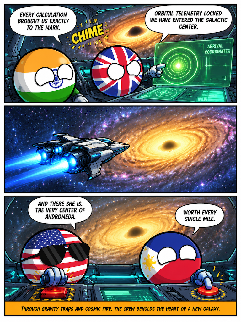 Through the Twin Horizons to M31 (page 4 of 4)