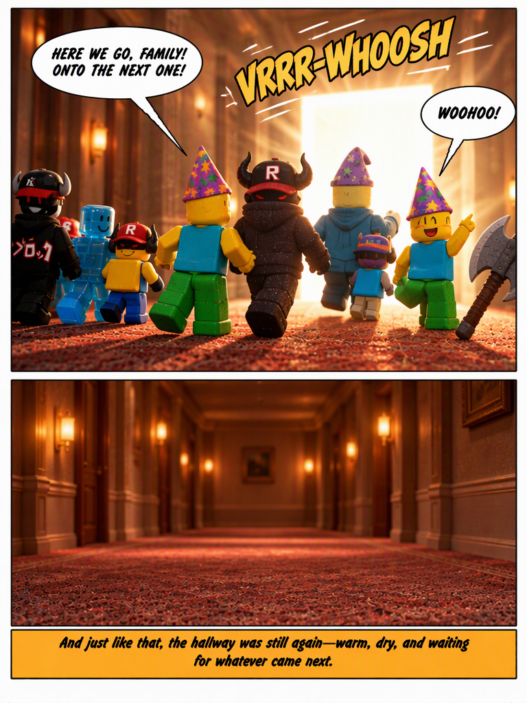 The Deep Hallway Gulp And Final Exit Back (page 8 of 8)
