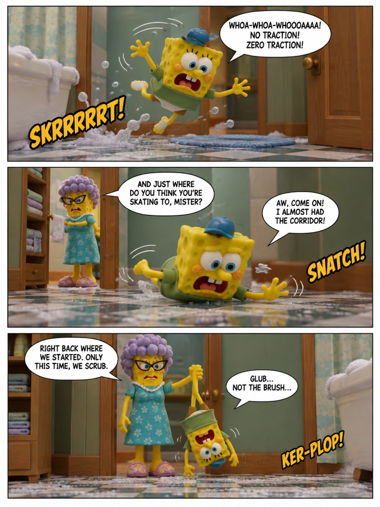 Bath Day Nightmare (page 2 of 4)
