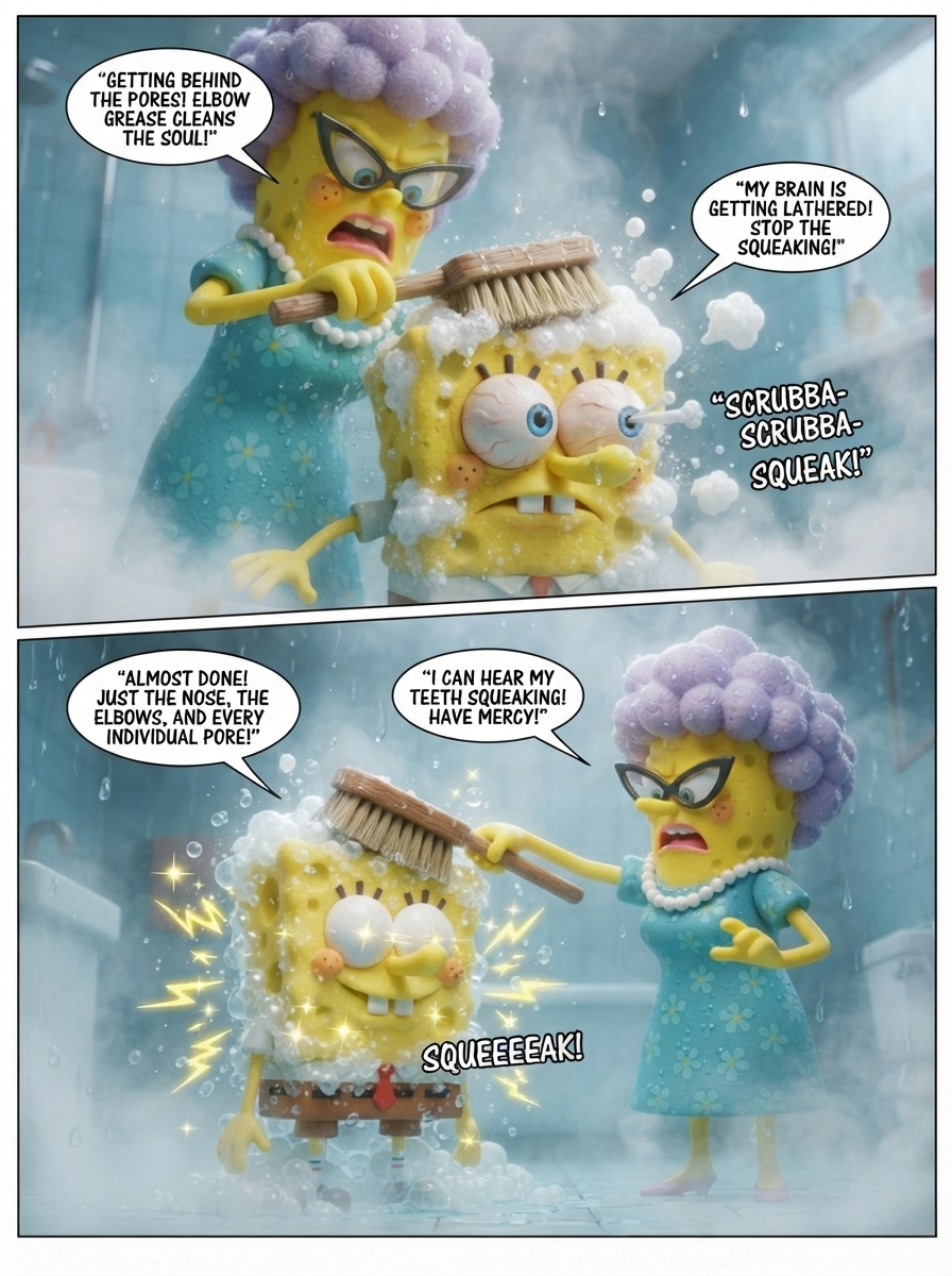 Bath Day Nightmare (page 3 of 4)