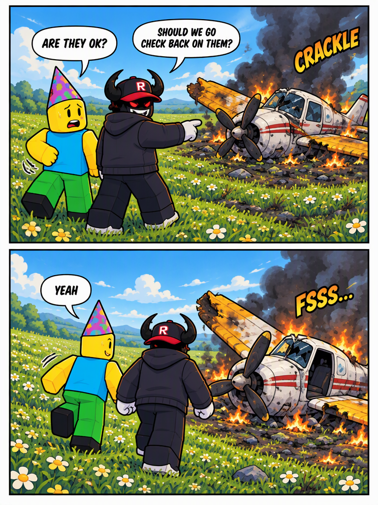 Escape from the Grassland Blaze (page 2 of 4)
