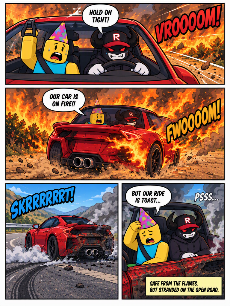 Escape from the Grassland Blaze (page 4 of 4)