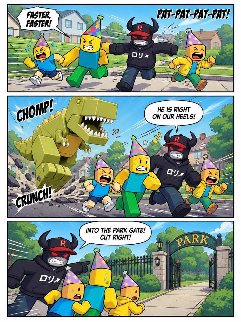 The T-Rex Chase (page 2 of 4)